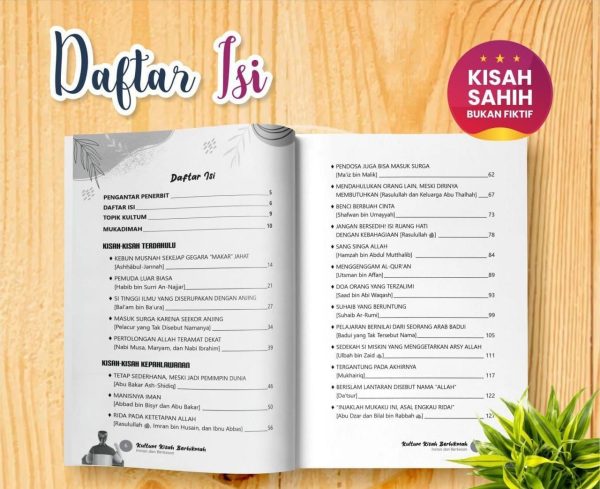 Kultum Kisah Berhikmah 7 Menit Zaduna 100% Buku Ori - Buku Asli, Materi 30 Kisah Penuh Makna, foto 7
