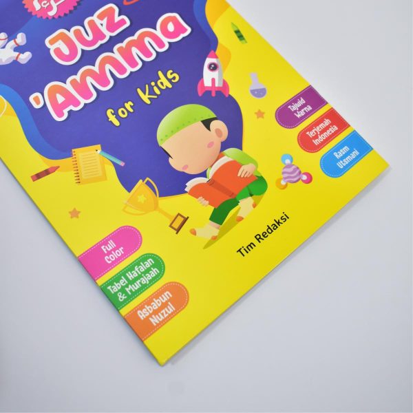 Buku Juz Amma Lengkap Terjemah Tajwid Berwarna panduan Tahfidz dan belajar anak di sekolah, foto 2
