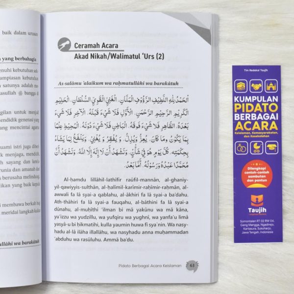 Kumpulan Contoh Pidato Berbagai Acara Penerbit Taujih Original 100% - Buku Pidato Praktis Lengkap Menarik, foto 6