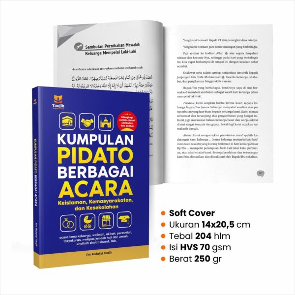Kumpulan Contoh Pidato Berbagai Acara Penerbit Taujih Original 100% - Buku Pidato Praktis Lengkap Menarik, foto 5