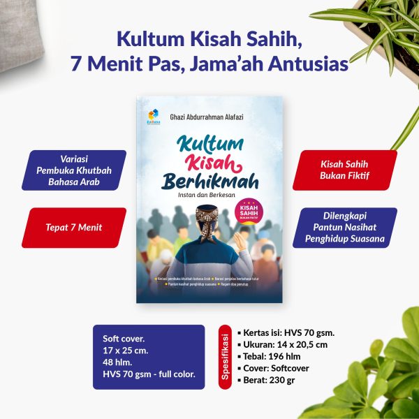 Zaduna Kultum Kisah Berhikmah 7 Menit Buku Ori 100% Asli 30 Kisah Penuh Makna Ghazi Abdurrahman Alafazi, foto 3