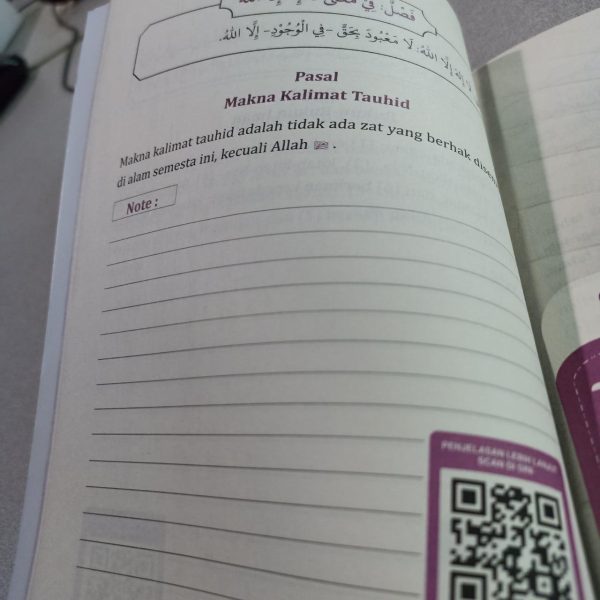 Kitab Safinah Safinatun Najah Renggang Terjemah Kitab Kuning Renggang Madzhab Syafii untuk Pemula Dilengkapi Matan Arab dan Video Penjelasan Soft Cover, foto 5