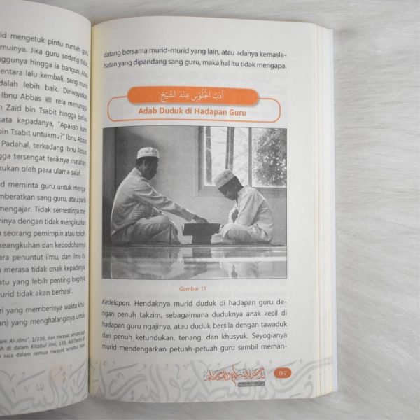 Buku Adab di Atas Ilmu - Adab Sebelum Ilmu - Adab Fondasi Ilmu - Ibnu Jama'ah - Edisi Reguler Quran - Penerbit Taujih - Soft Cover - 352 Halaman Mushaf, foto 9