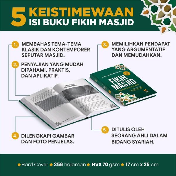 Buku Fikih Masjid; Sejarah, Hukum dan Adab Dalam Masjid - Penerbit Taujih Al-Qur'An Quran, foto 4