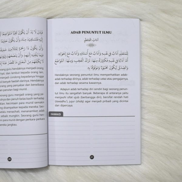Buku Terjemah Taisirul Kholaq Soft Cover Edisi Reguler - Kitab Panduan Akhlak Santri - Quran, foto 5