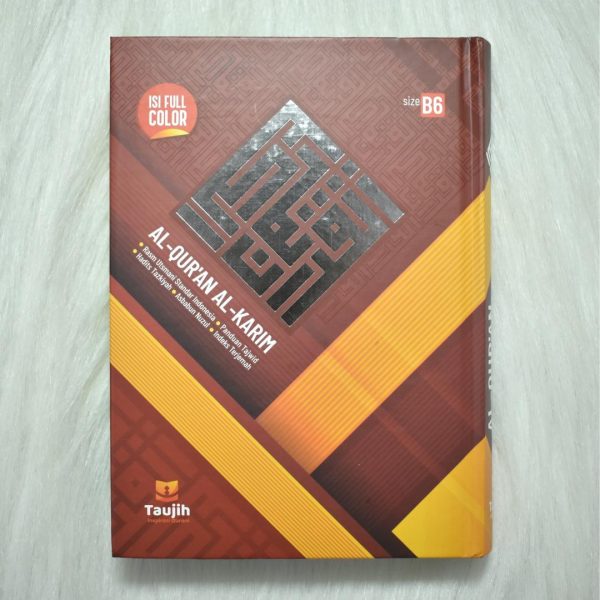 Alquran Kecil Taujih B6 Al Quran Terjemah Tajwid Quran Hard Cover Original Free Box exclusive dan Buku Jurus Andalan Awetkan Hafalan Quran, foto 7