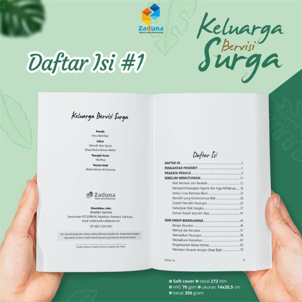 Bekal Lelaki sebelum Menikah - Keluarga Bervisi Surga - Ibnu Abdil Bari - Zaduna - Soft Cover - Best Seller - Psychology, foto 4