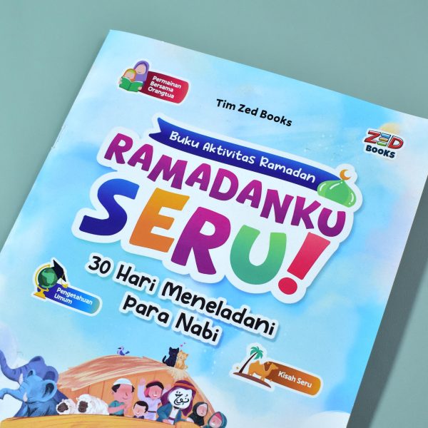 Buku Aktivitas Ramadhan Anak Ramadanku Seru 2026 30 Hari Bersama Nabi Zed Books, foto 2