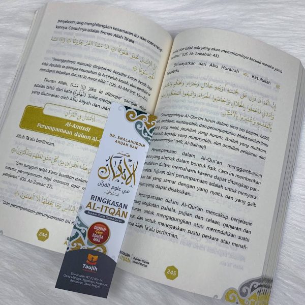 Buku Dasar Ilmu Alquran - Ringkasan Al-Itqan-Rujukan Utama Ulumul Quran - Kitab, Mushaf, foto 3