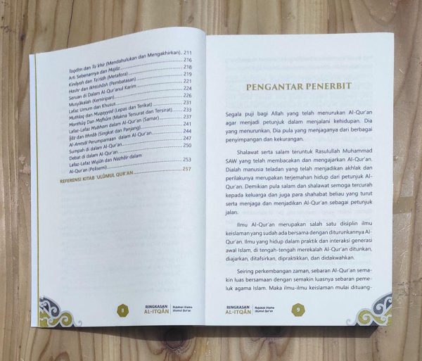 Buku Dasar Ilmu Alquran - Ringkasan Al-Itqan-Rujukan Utama Ulumul Quran - Kitab, Mushaf, foto 7