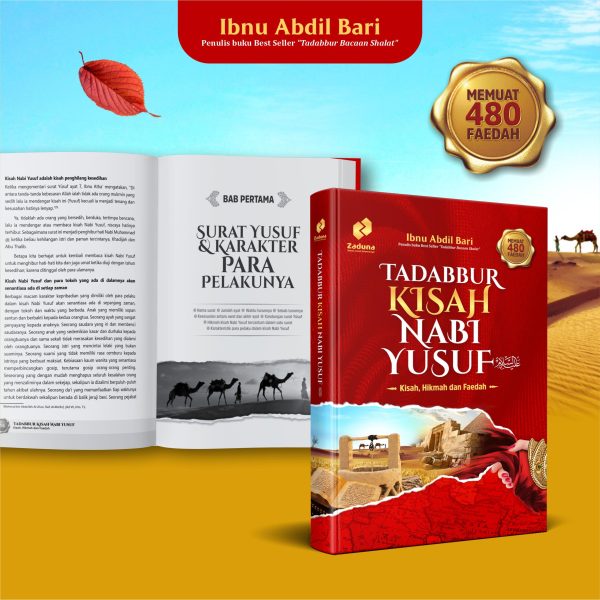 Buku Kisah Hidup Nabi Yusuf - Tadabbur, Hikmah dan Faedah Inspiratif Ibnu Abdil Bari Hard Cover Premium Edisi Reguler Abu Mushaf - Quran, Alquran, foto 3