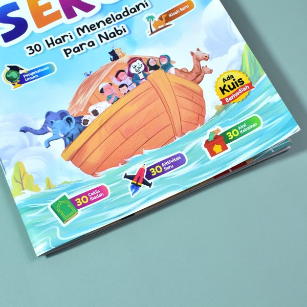 Buku Aktivitas Ramadhan Anak Ramadanku Seru 2026 30 Hari Bersama Nabi Zed Books, foto 3