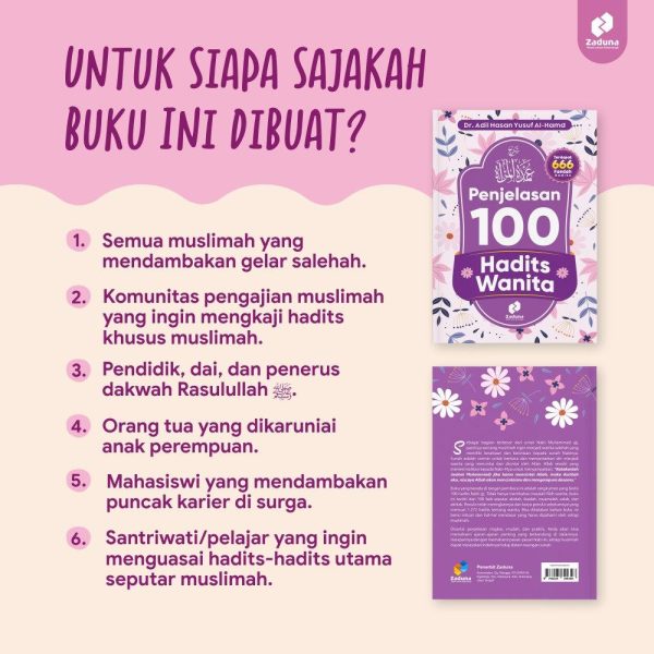 Buku Penjelasan 100 Hadits Wanita - Umdatul Mar'ah Zaduna - Quran, Muslimah, foto 4