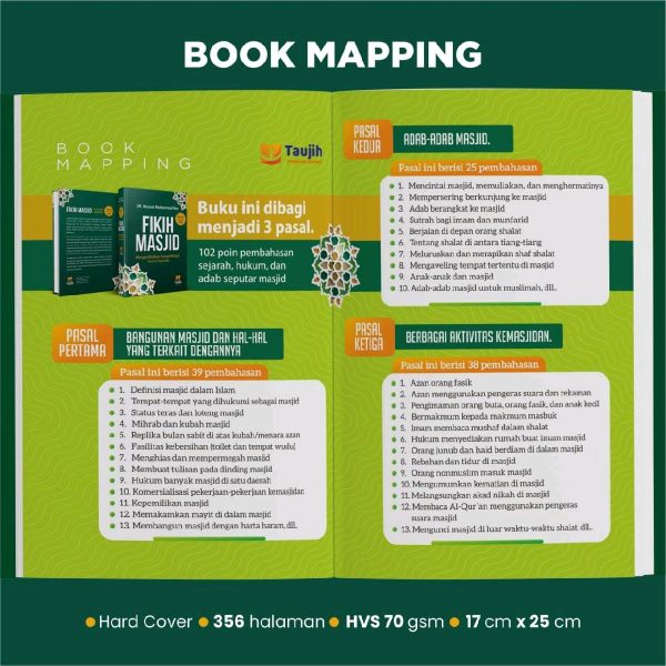 Buku Fikih Masjid; Sejarah, Hukum dan Adab Dalam Masjid - Penerbit Taujih Al-Qur'An Quran, foto 6