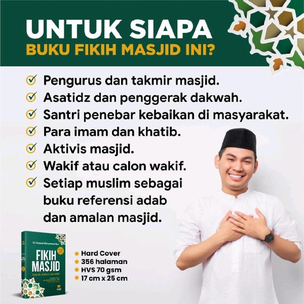 Buku Fikih Masjid; Sejarah, Hukum dan Adab Dalam Masjid - Penerbit Taujih Al-Qur'An Quran, foto 3