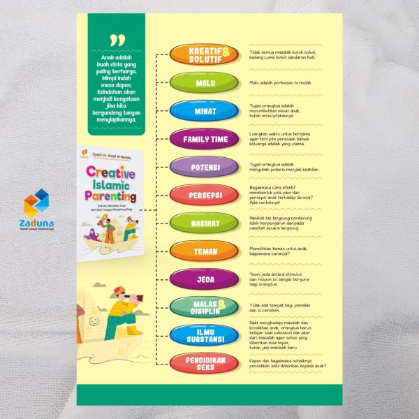 Buku Parenting Islam Creative Islamic Parenting Sukses Mendidik Anak dari Bayi hingga Menjelang Baligh Soft Cover Edisi Reguler, foto 7