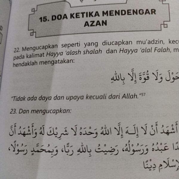Buku Doa Zikir Perlindungan Dan Keselamatan 132 Doa Andalan Rasul Sa'id bin Ali bin Wahf Al-Qahthani Penerbit Taujih Hisnul Muslim Buku Doa Plus Arbain Nawawi Soft Cover Kitab Quran, foto 7