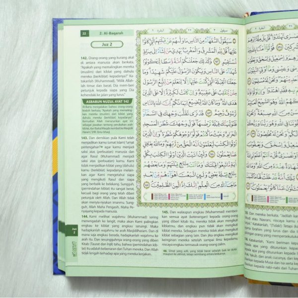 Alquran Kecil Taujih B6 Al Quran Terjemah Tajwid Quran Hard Cover Original Free Box exclusive dan Buku Jurus Andalan Awetkan Hafalan Quran, foto 9