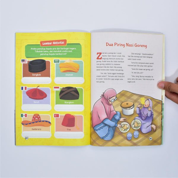 Saptorini Zed Books Cerpen Thoharoh Anak Belajar Fikih Anak Perang Sarung Full Color Soft Cover Edisi Khusus 17x25 cm 92 Halaman, foto 4