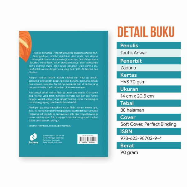 Bekal Wanita Sebelum Menikah - Surga Turut, Neraka Jangan Ikut - Buku Inspiratif - Taufik Anwar - Soft Cover, foto 2